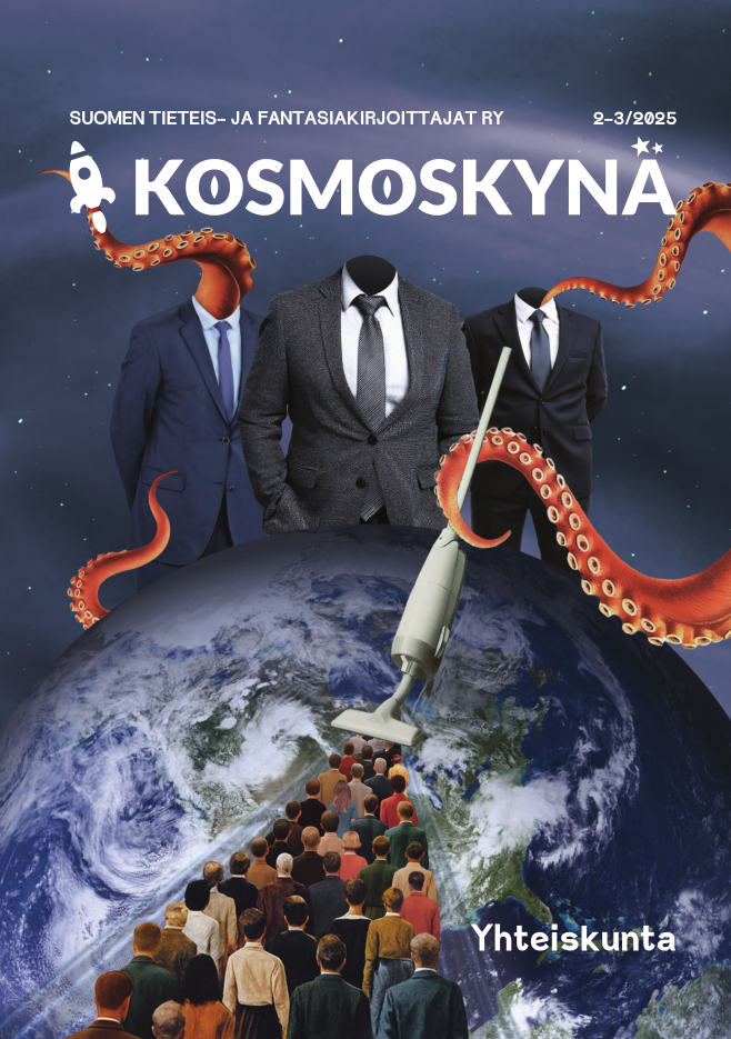 Magazine cover for Kosmoskynä 2-3/2025